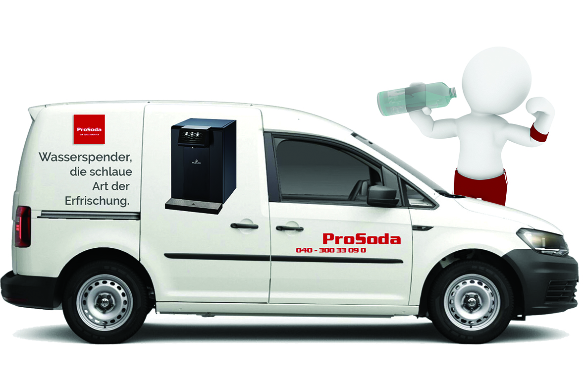 Wasserspender Lieferwagen