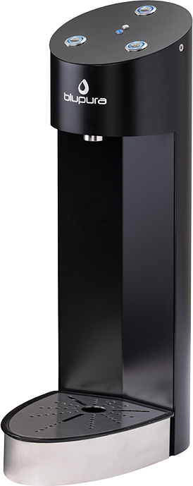 BluTower Zapfhahn f&uuml;r alle Wasserspender Einbauger&auml;te von ProSoda aus geb&uuml;rstetem Edelstahl