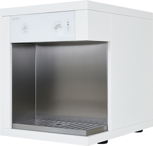 Wasserspender Cube White f&uuml;r gek&uuml;hltes Tafelwasser